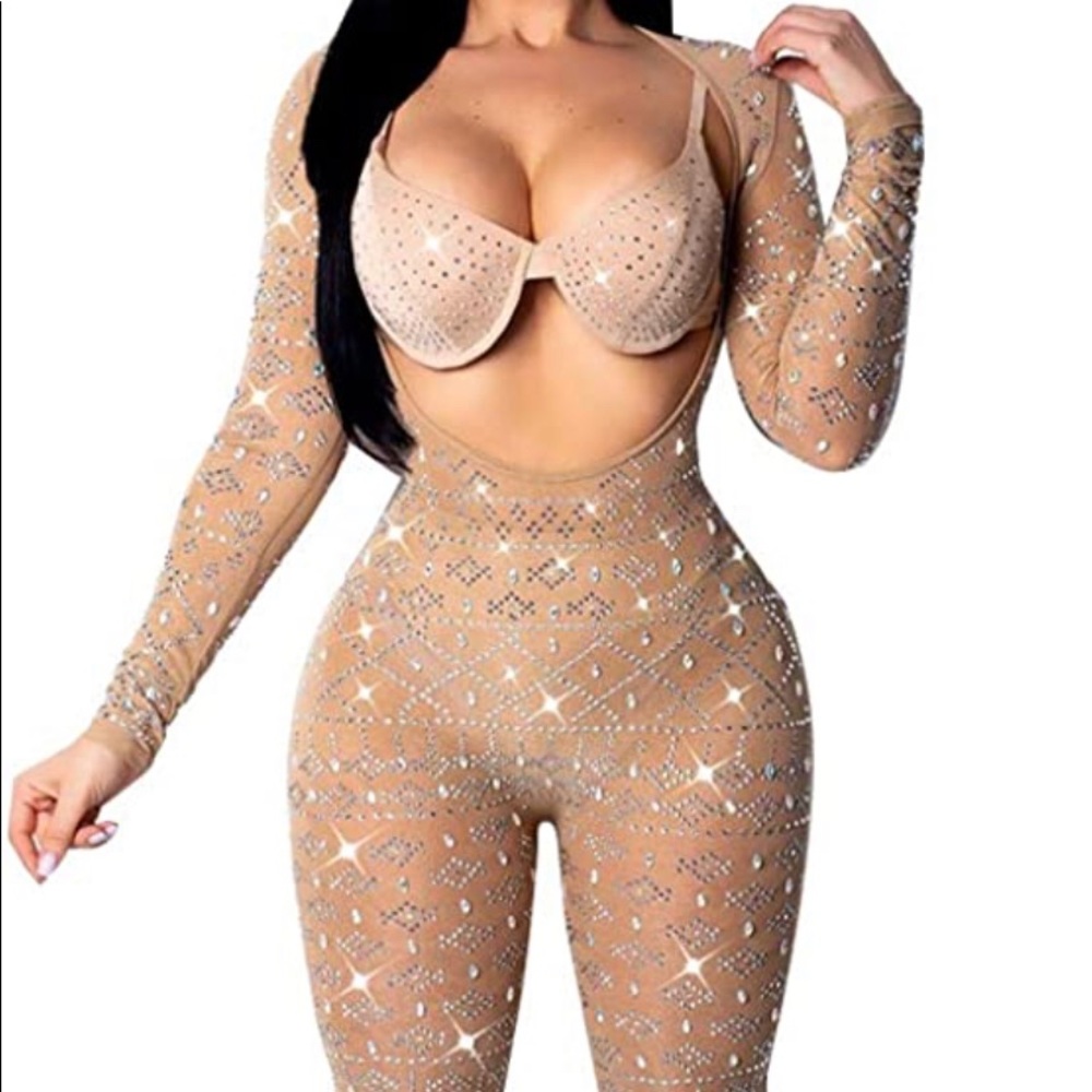 Bling Sequin Catsuit - make an offer!